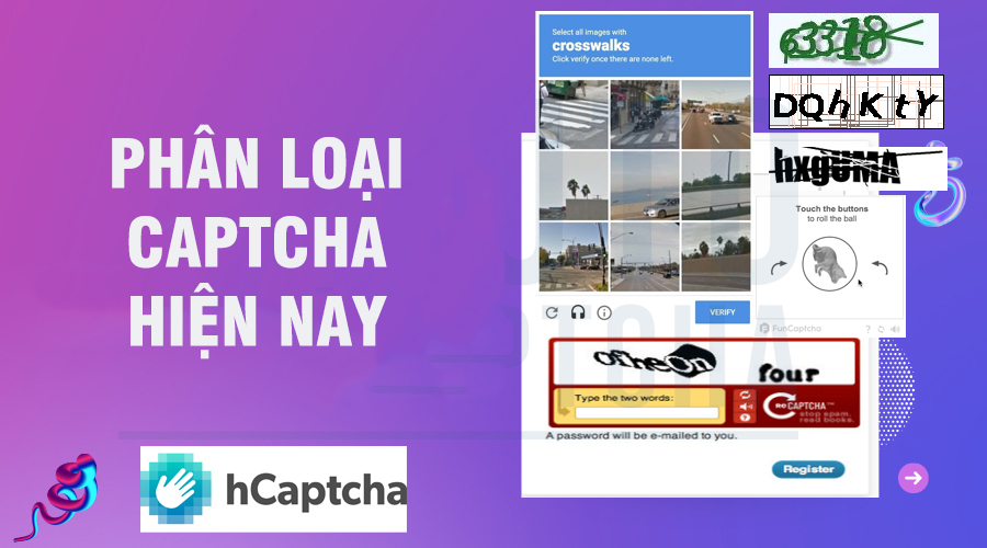 Phân loại captcha hiện nay 2025